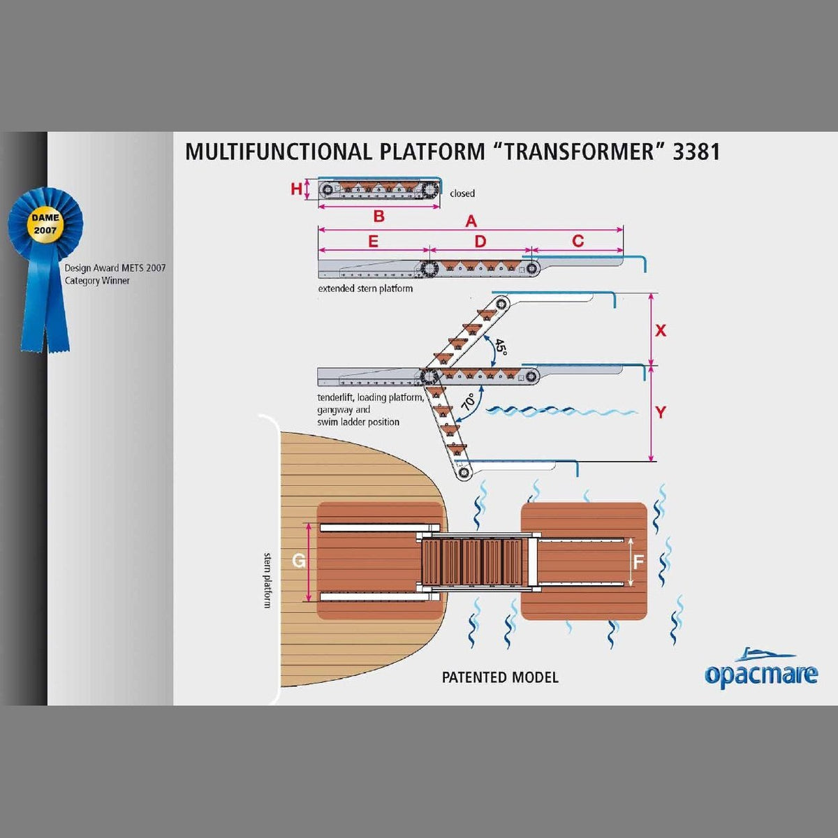 Opacmare Multifunctional Transformer Platform 3381