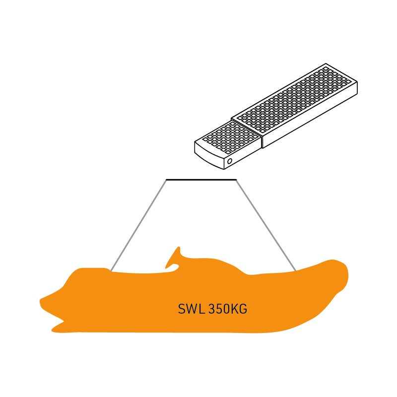 Transom Passerelle/Two Point Lift for All Tenders - SWL 350kg
