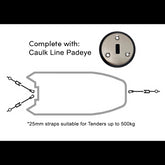 Padeye Kit - Caulk Line x 3