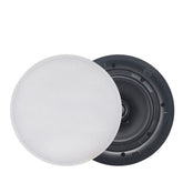 Fusion 6" Super Flush Speaker Pair White Magnetic grills