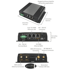Pepwave Max BR1-LTE Caravan 4G Wifi MIMO System