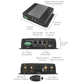 Pepwave Max BR1-LTE Motorhome 4G Wifi MIMO System