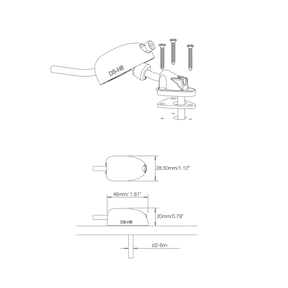 DS-H6 Small Horizontal Cable Seal