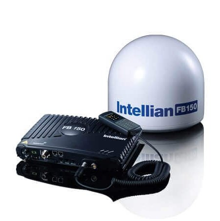 Intellian FB150 FleetBroadband in i4 Dome