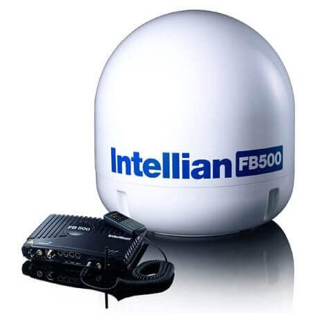 Intellian FB500 FleetBroadband in i9 Dome