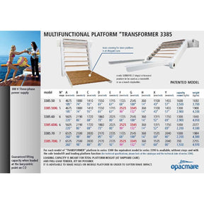 Opacmare Multifunctional Transformer Platform 3385