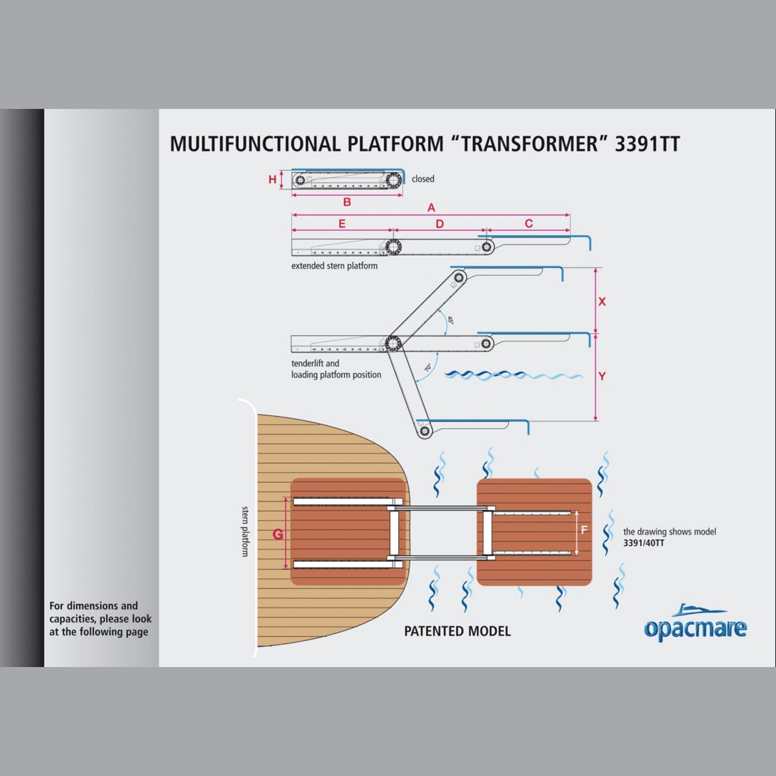 Opacmare Multifunctional Transformer Platform 3391TT