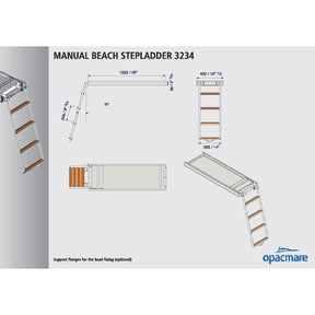 Opacmare Manual Swimming Ladder 3234