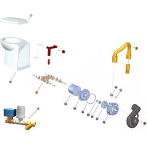 Planus Electrovalve 12v Solenoid Water Inlet Valve PW.017.00