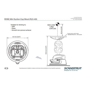 ROKK Mini Suction Cup Mount