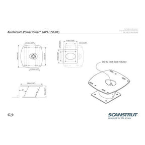 APT-150-01 Aluminium PowerTower