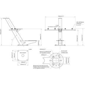 PTM-R1-2 Tapered Radar Mast