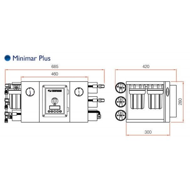 Tecnicomar Minimar Plus Watermaker Specs
