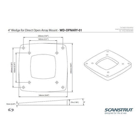 WD-OPNARY-01 Open Array Base Wedge