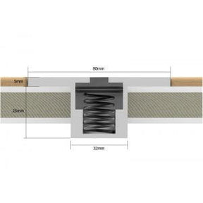 flush mount pad eye