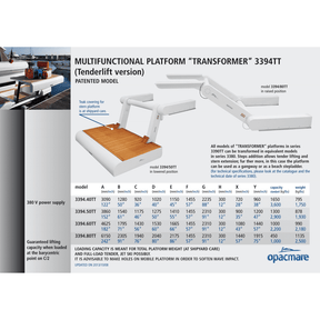 Opacmare Multifunctional Transformer Platform 3394TT