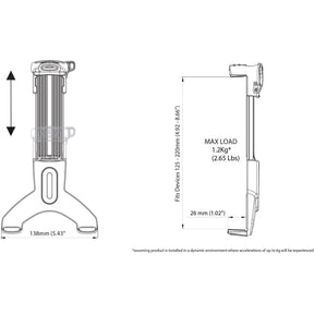 ROKK Mini Universal Tablet Clamp